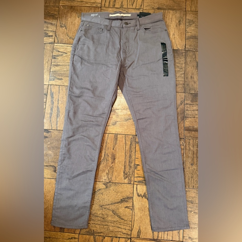 Banana Republic Gray Travel Jeans 34x32 Tags on